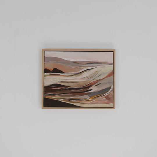 SUMMER SKIES | FRAMED ACRYLIC ON RAW CANVAS | 2022