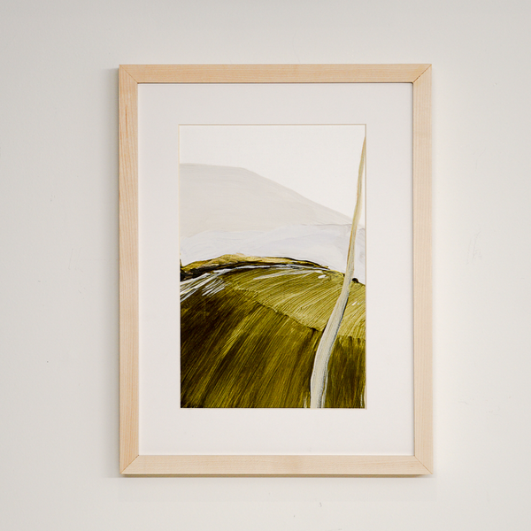 GREEN FIELDS FOREVER | ARCHIVAL PRINT ON EXHIBITION CANVAS | 2022